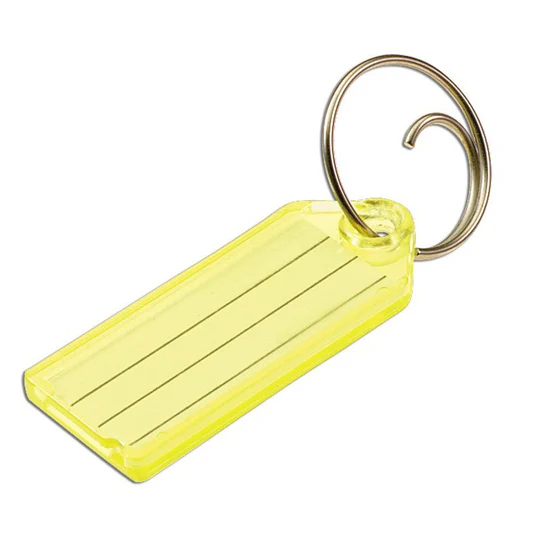 [12302] Lucky Line ID Tag W/Tang, Assorted