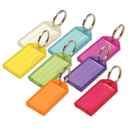 [60402] Lucky Line ID Tag W/Split Ring
