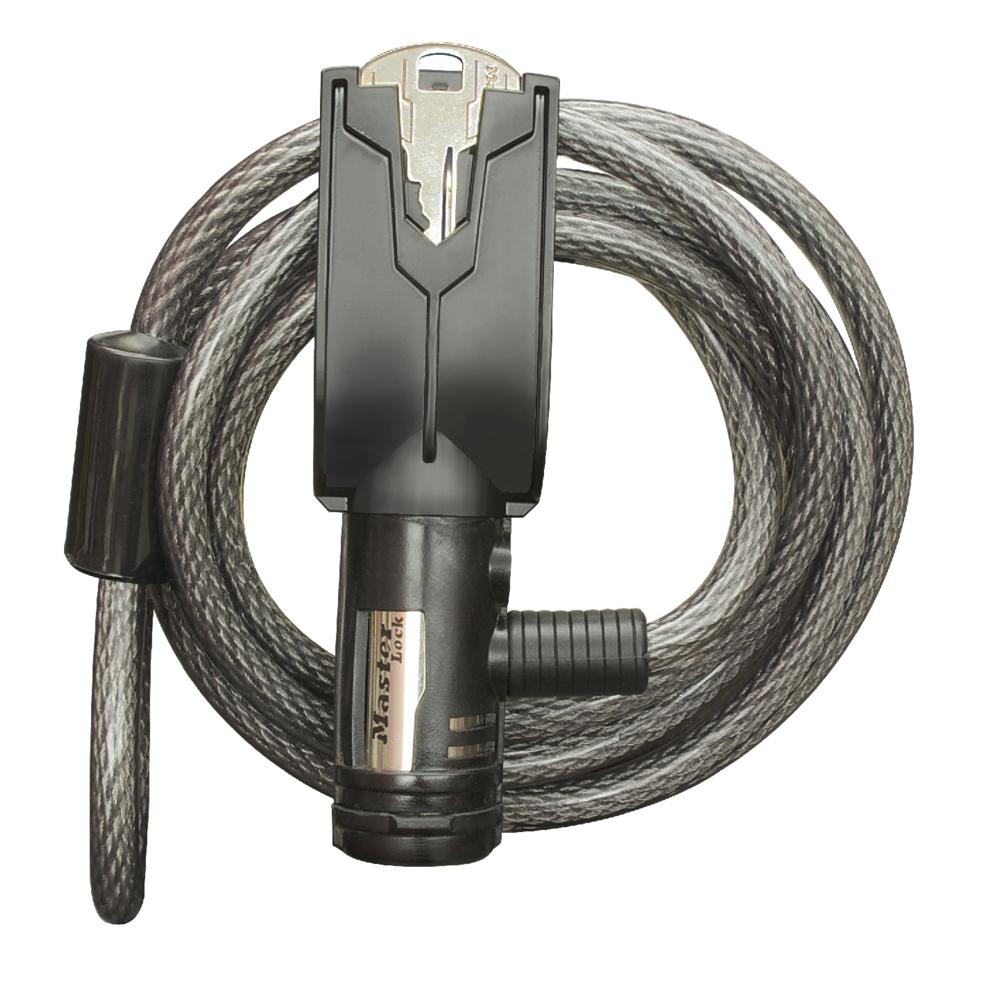 [8255DAT] Master Lock Integrated Cable Lock - DISCONTINUED LIMITED SUPPLY LEFT