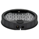 NL Lock TH20-D6 THinPut Black Textured Keypad. Rotating/Non-Rotating Keypad Only