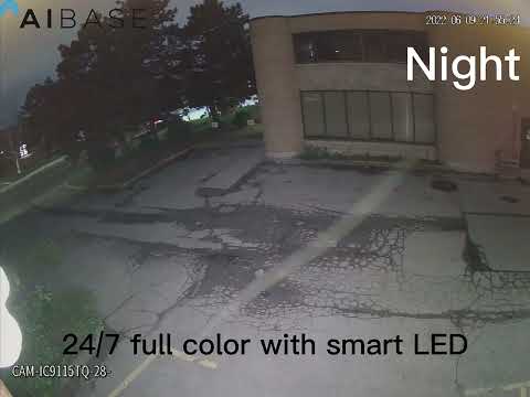 5MP Active Deterrence Full Color 4-In-1 HD Analog Turret, 2.8mm Fixed(CAM-IC9115TQ-28-PV-LED)