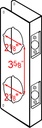 Don-jo Wrap Around 151 CW - Stainless Steel