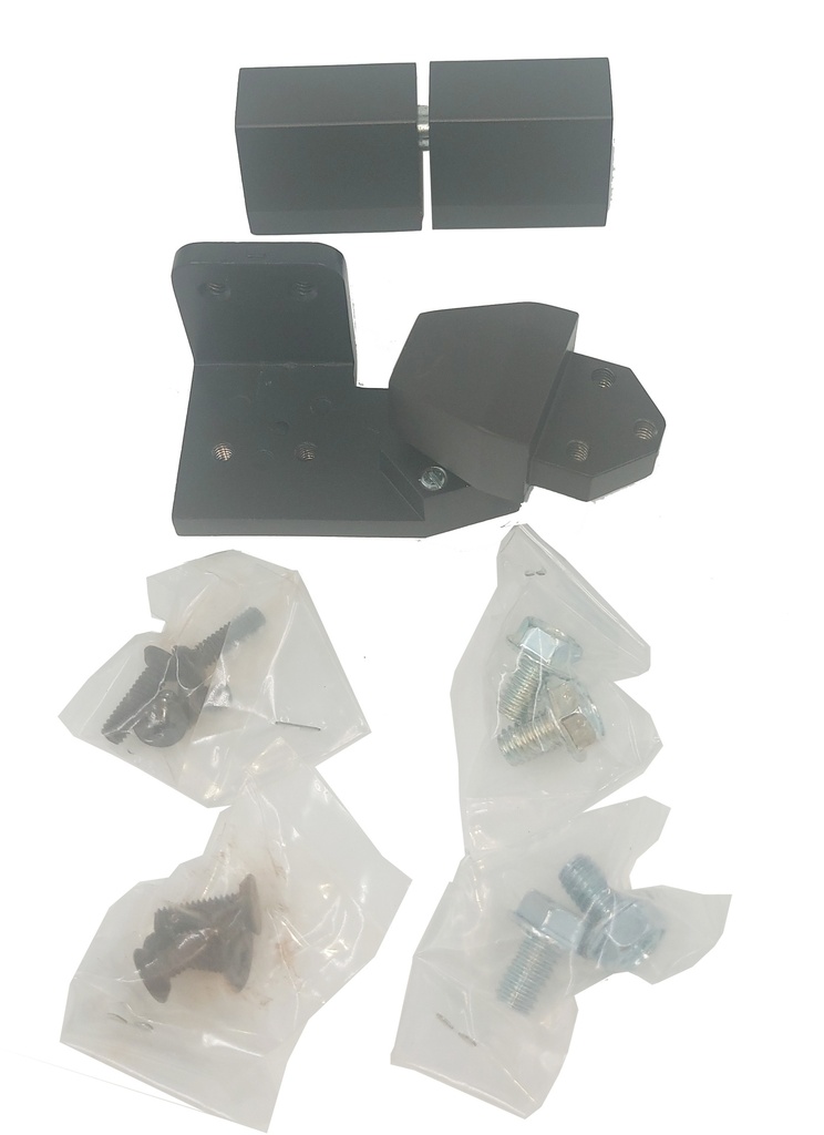 Dorex Door Pivot Sets 1/8: Recessed Jamb Mount Right Hand (3⁄4″ Offset) Duranodic Brown