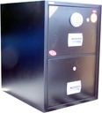 Brawn BIF-200 Fire-Proof Filing Cabinet in Black