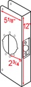 Don-jo Wrap Around 12 CW - Stainless Steel