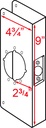 Don-jo Wrap Around 4 2 CW - Stainless Steel