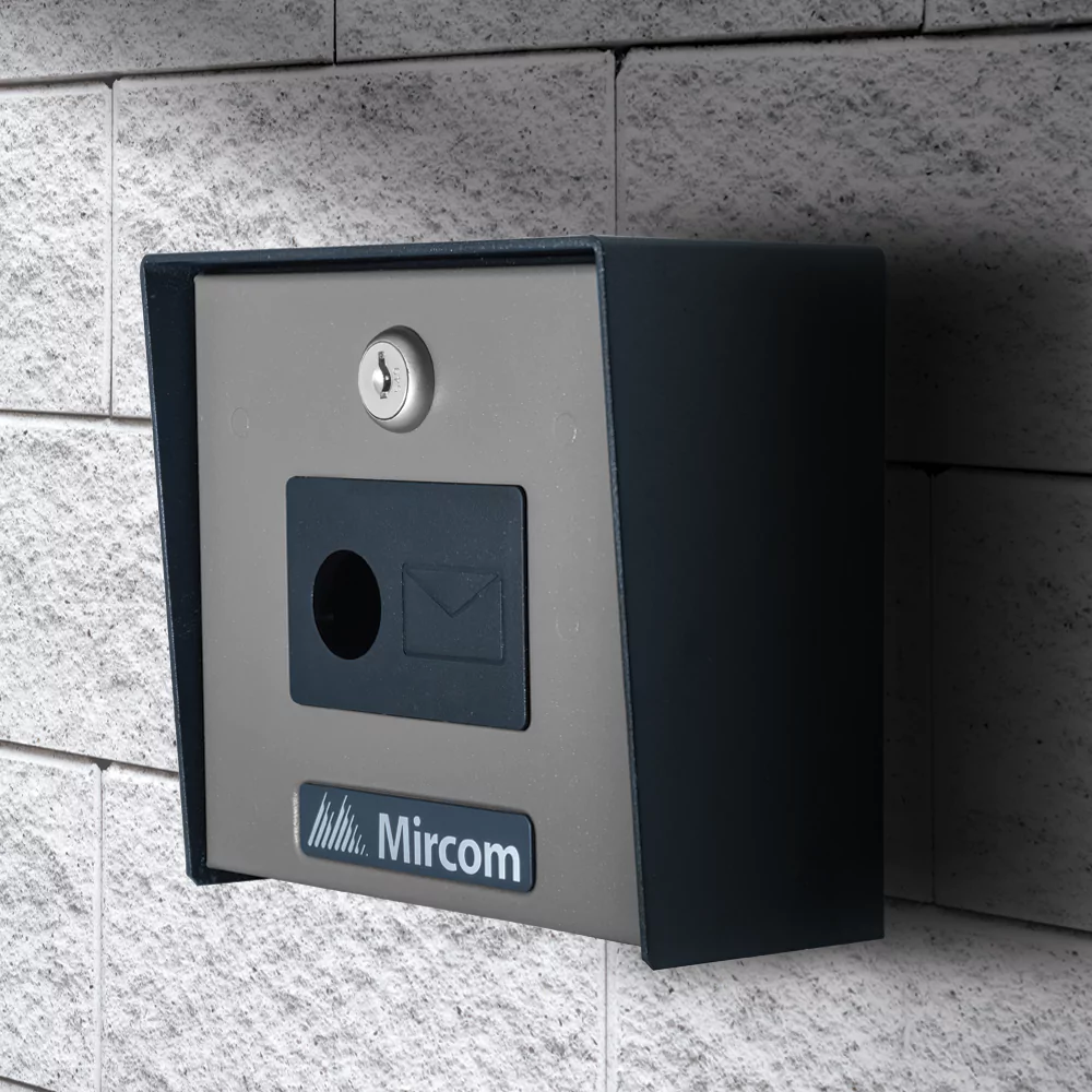 Mircom TX3-PL-ENCL Postal Lock Enclosure, Surface Mount 