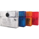 ELK SL1R Weather Resistant Strobe Light, 12VDC, 2-Wire, Red Lens