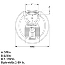 Master M40XTHC Padlock