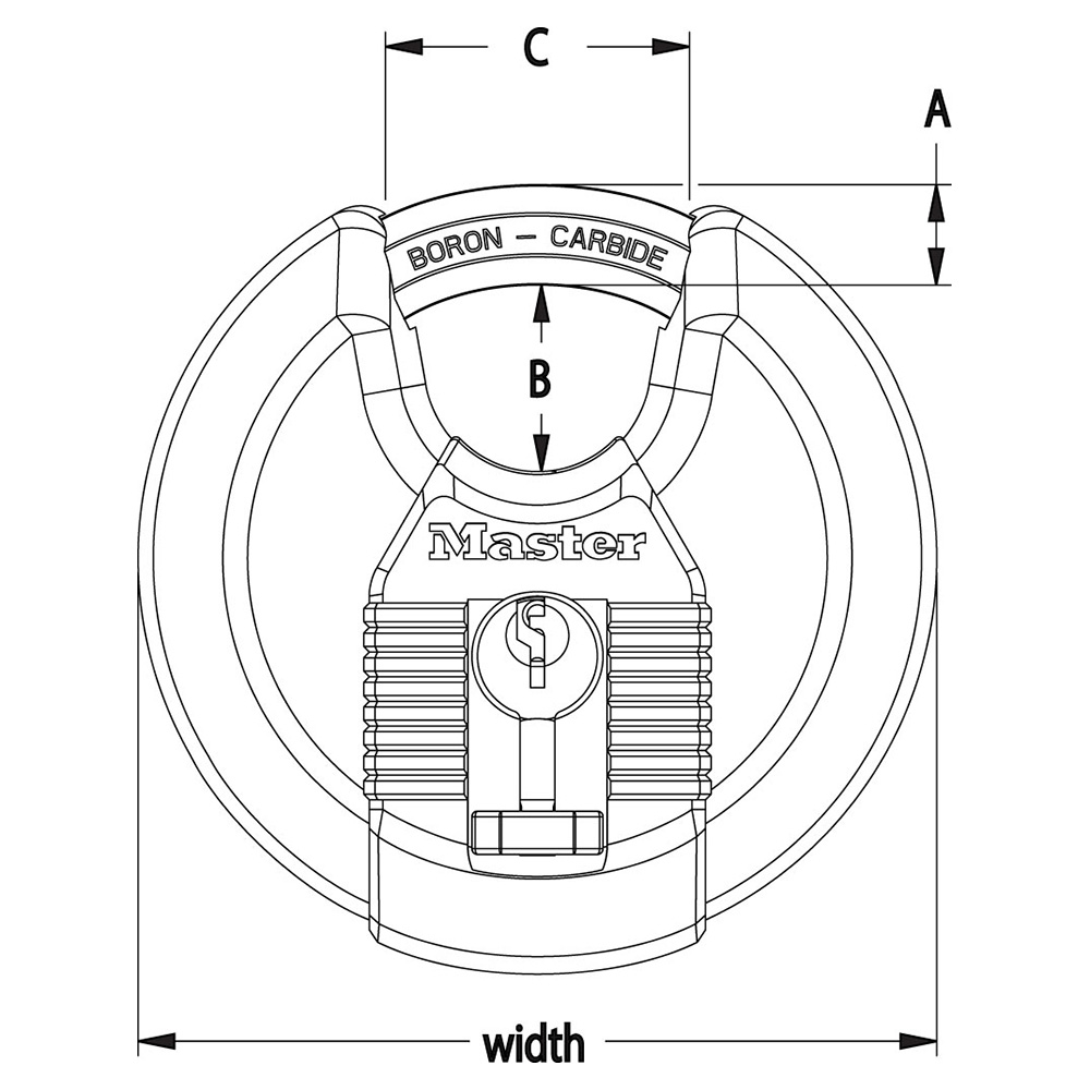 Master M40XTHC Padlock