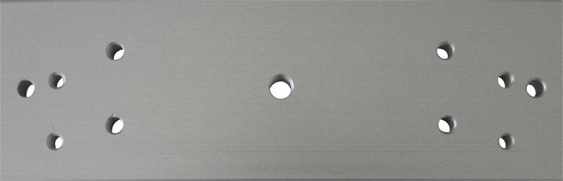 Camden Glass (1/2" thick) door mounting kit for 1,200 lbs. magnetic lock