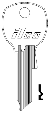 Ilco 1069L Key Blank NA14