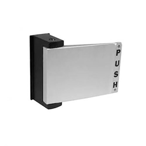Adams Rite 4590-02-03-628 Push Paddle For Use With 4510 Deadlatch Aluminum (Push To Left) For 2-1/2 - 2-3/4" Thick Doors