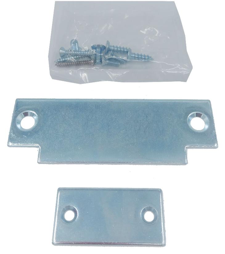 ASA 4-7/8" Strike Plate Satin Nickel