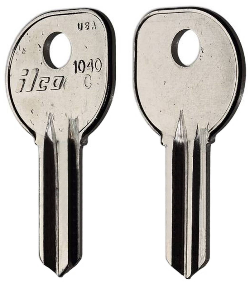 Ilco 1040C Key Blank