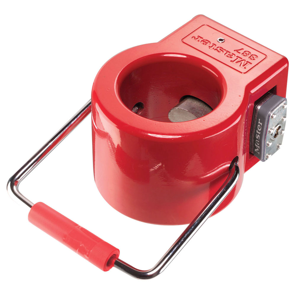 Master Lock 387 King Pin Lock for Semi-Trailers, RV and Fifth Wheel Trailer