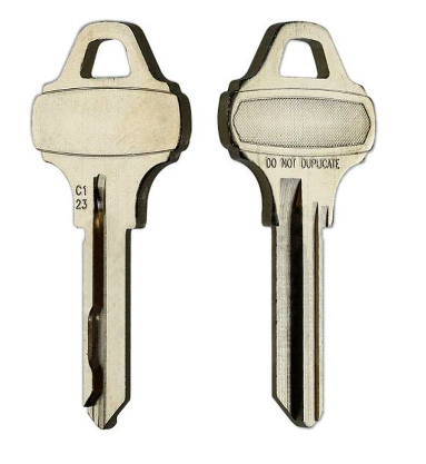 General Lock Everest C123 Key Blanks