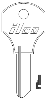 Ilco 1000X Key Blank CO63