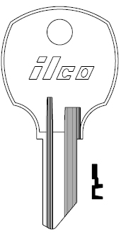 Ilco S1069G National Key Blank