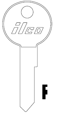 Ilco LF3 Key Blank