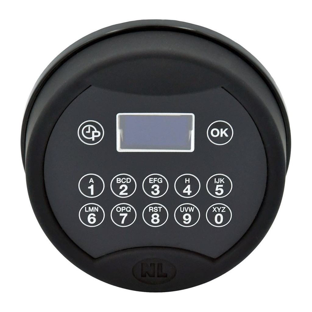 NL Lock TE20-N3 Premier Vision with DigiBasic Board Black Velvet Non-Rotating