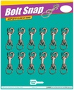 Lucky Line Bolt Snaps W/1-1/8" Ring