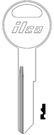 Ilco X1199G Chrysler Key Key Blank Y138