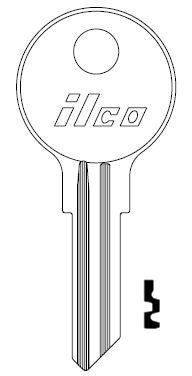 Ilco 1525 Key Blank Hudson