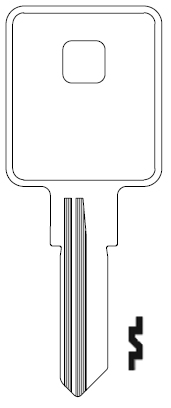 Ilco 1605 Key Blank