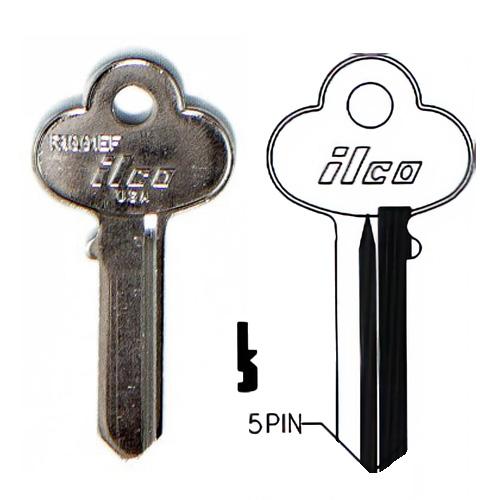 Ilco R1001EF Corbin Key Blank CB37