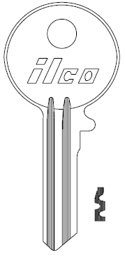 Ilco 997DA Key Blank Y34