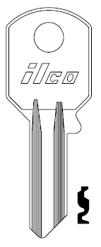 Ilco S1041JA Key Blank