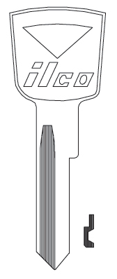 Ilco 1127DU Ford Key Blank H18