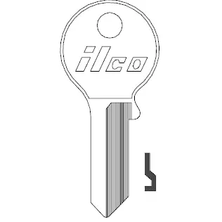 Ilco VR91B Key Blank VR5