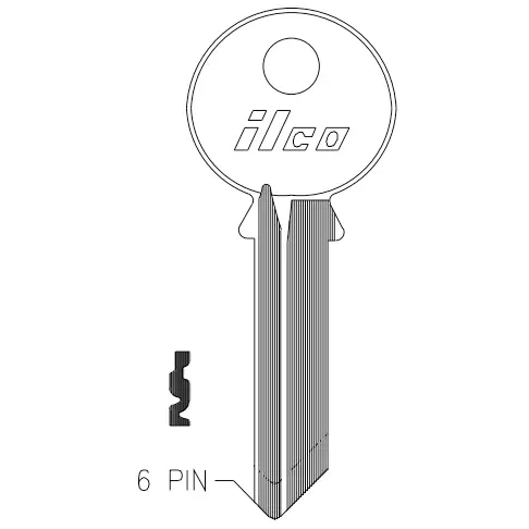 Ilco 998GA Key Blank Y78