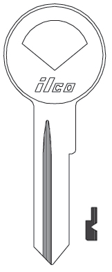 Ilco 1127ES Ford Key Blank H26