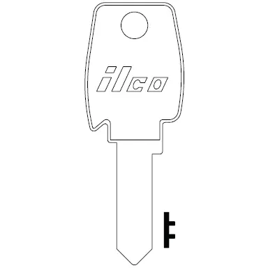 LF7 Ilco Canada Post Key Blank