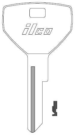 Ilco P1786 Chrysler Key Blank 