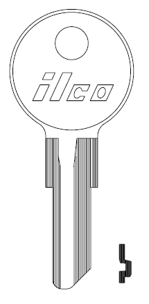 Ilco 1041E Key Blank CG22