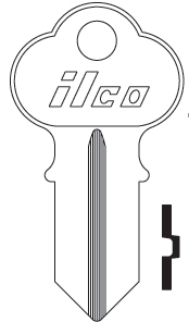 Ilco 1041G Key Blank CG1 K4