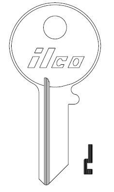 Ilco 1041Y Chicago Blank