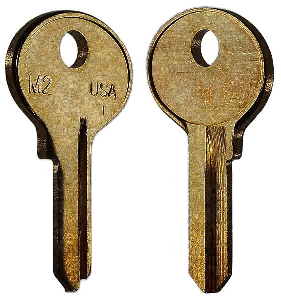 Master Blank M2 Key Blank 1092B
