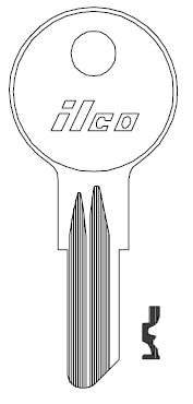 Ilco 1098DB Key Blank B5