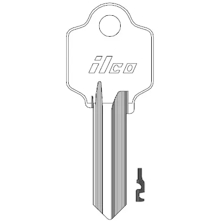1179 Ilco ALMET Key Blank – AR1