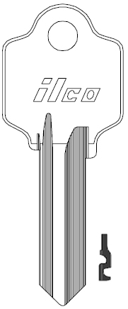 Ilco 1179 Almet Key Blank AR1