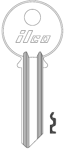 Ilco 999A Key Blank Y2