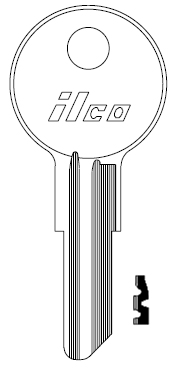 Ilco O1122AR Key Blank Y14