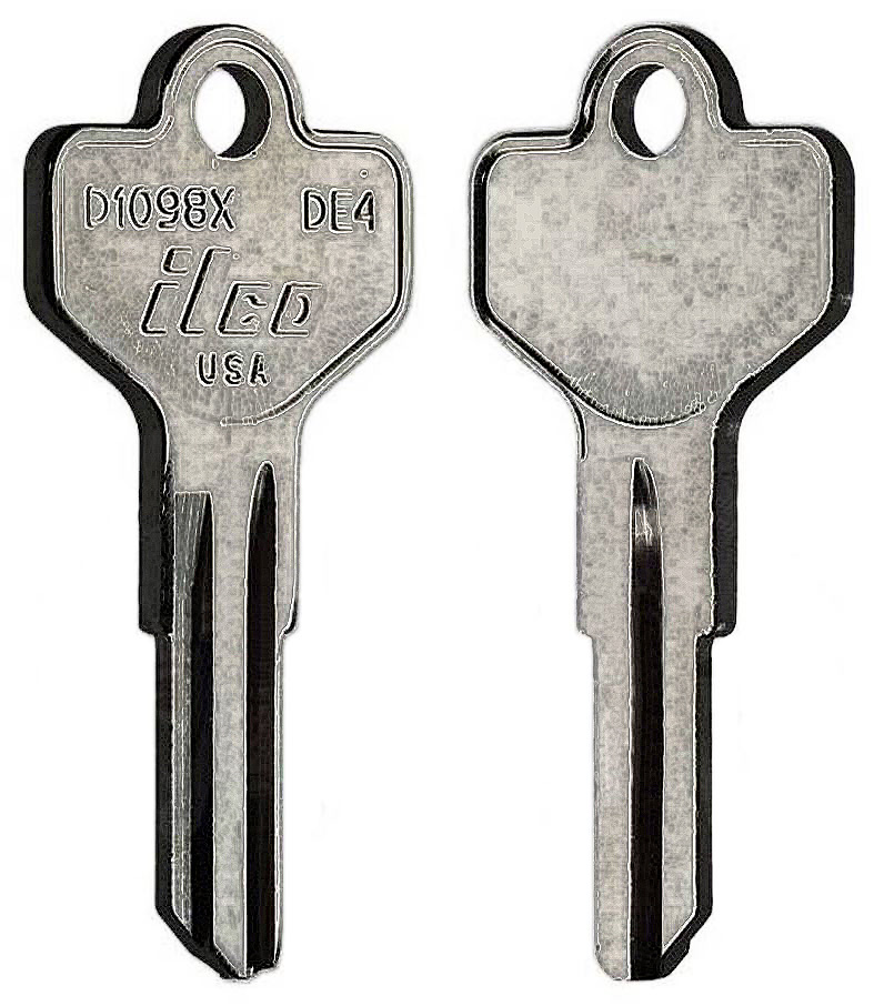 Ilco D1098X Key Blank DE4