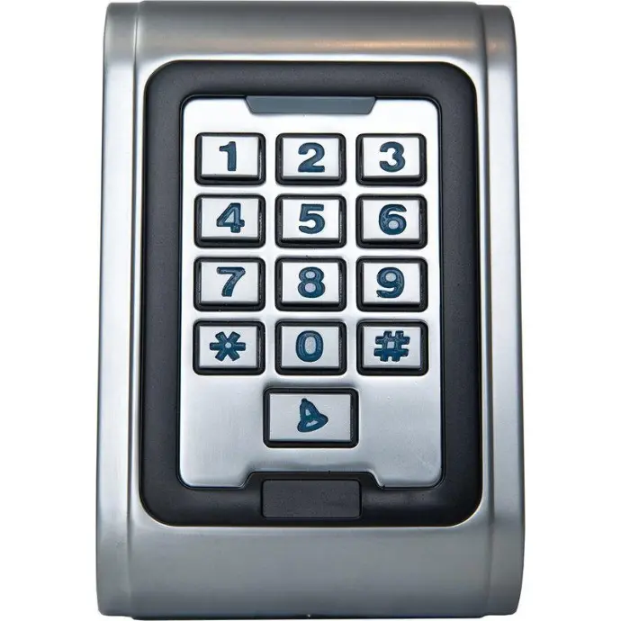 Camden Stand-alone prox. reader & keypad, 1 relay, 2,000 users with weather hood