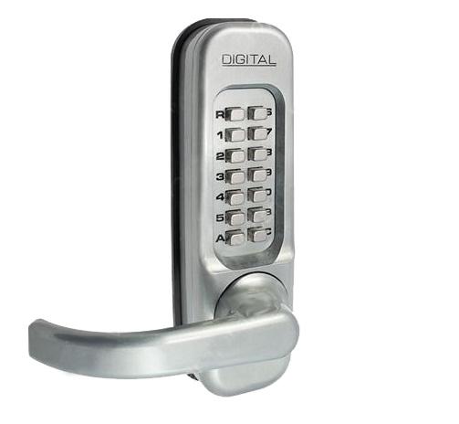 [1150SC-LH] Digital Lock Deadlatch Left Hand Satin Chrome
